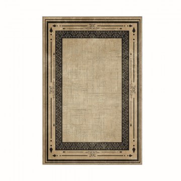 Bath Mat Kt487 299ANR1644 (Set 2pcs) Beige-Black L'essentiel Maison