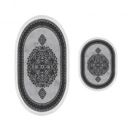 Πατάκια Μπάνιου 410602 O 299ANR1658 (Σετ 2τμχ) Grey L'essentiel Maison GREY