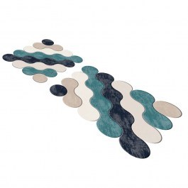 Bath Mat 21011715Ma (Set 2pcs) Petrol L'essentiel Maison BLUE