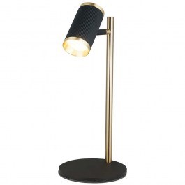 Φωτιστικό Επιτραπέζιο Lume 341LCA1401 15x42cm 1xGU10 7W Black-Gold Opviq BLACK-GOLD