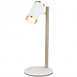 Φωτιστικό Επιτραπέζιο Lume 341LCA1402 15x42cm 1xGU10 7W White-Gold Opviq WHITE-GOLD