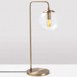 Table Lamp Viran 942FLG1341 17x25x55cm E14 40W Gold-Clear Opviq GOLD-CLEAR