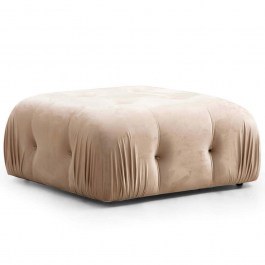 Σκαμπό Bubble Pouffe 560ARE1411 95x95x45cm Cream CREAM