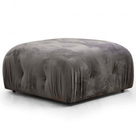 Σκαμπό Bubble Pouffe 560ARE1419 95x95x45cm Grey GREY
