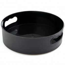 Δίσκος Σερβιρίσματος 964FRM3801 22x7cm Black Hermia BLACK