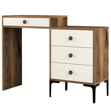 Dresser Lizbon 845HCT2305 124x40x84,7cm Walnut-Cream