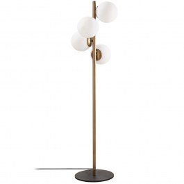 Φωτιστικό Δαπέδου Faze 521SHN1530 32x32x130cm 4xE27 40W Gold-White Opviq GOLD-WHITE