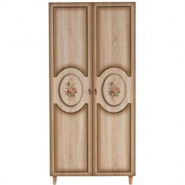 Ντουλάπα Δίφυλλη Stil 863SPH4203 90x52x192cm Multi-Oak MULTI-OAK