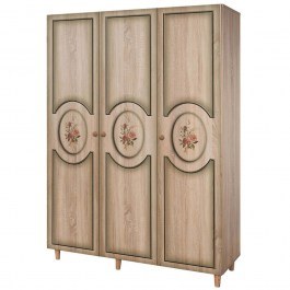 Ντουλάπα Τρίφυλλη Mode 863SPH4215 135x52x192cm Multi MULTI