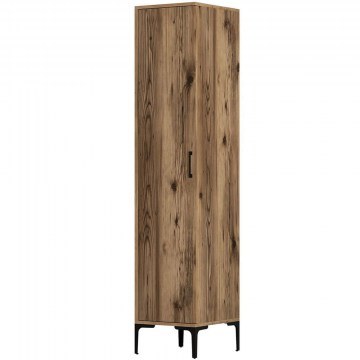 Single-Leaf Wardrobe Kumsal 845HCT5412 40x47,5x201,4cm Walnut