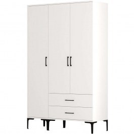 Ντουλάπα Τρίφυλλη Kumsal 845HCT5463 120x47,5x201,4cm White WHITE