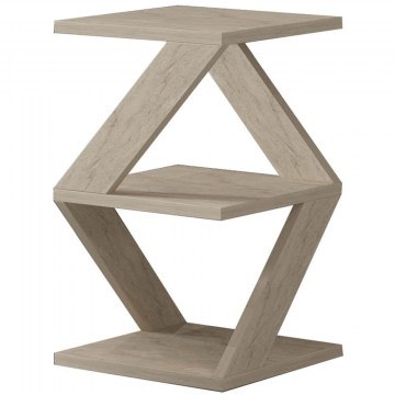 Side Table Albeni 382NRC1213 29,6x29,6x54,2cm Travertine Beige
