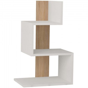 Side Table Rosie 855DTE2907 42x30x72cm White-Oak