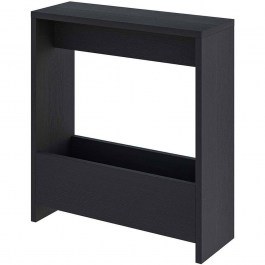 Τραπεζάκι Βοηθητικό Simpi 776HMS3509 55x20x60cm Wood Black BLACK