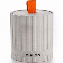 Αρωματικό Κερί Σε Βάζο Sutun 665CST1124 Φ8x8,5cm Grey-Orange Aberto Design GREY-ORANGE