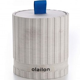 Αρωματικό Κερί Σε Βάζο Sutun 665CST1125 Φ8x8,5cm Grey-Blue Aberto Design GREY-BLUE