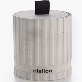 Αρωματικό Κερί Σε Βάζο Sutun 665CST1126 Φ8x8,5cm Grey-Black Aberto Design GREY-BLACK