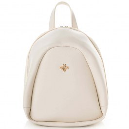 Women's Backpack 671LKB1902 23x11x27cm Cream Lucky Bees CREAM
