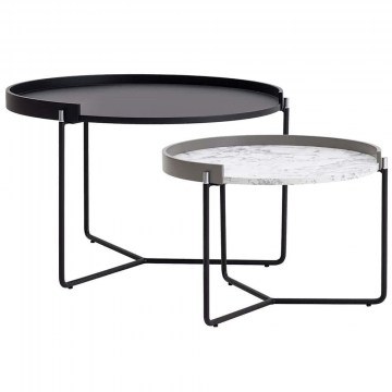 Zigon Mandy (Set 2Pcs) 141HWR1143 80x80x51/60x60x41cm Multi