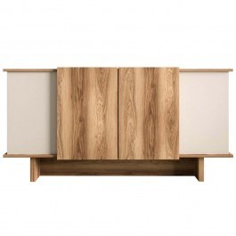 Μπουφές Diana 360ALE1502 180x40x81cm Sand-Walnut SAND-WALNUT