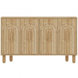 Μπουφές Tiger 327ODS1297 120x29,6x73,6cm Oak OAK