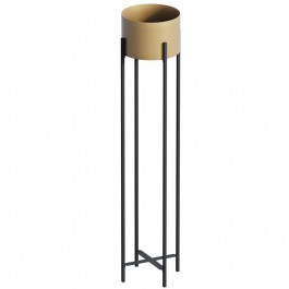 Κασπώ 247HFM1189 23x23x108cm Black-Gold Aberto Design BLACK-GOLD