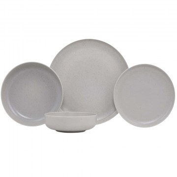 Dinner Plates (Set 16Pcs) 710KTP3604 Grey Hermia