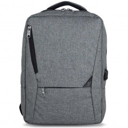 Σακίδιο Πλάτης Αδιάβροχο Με Usb & Θήκη Για Laptop 15,6