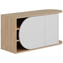 Παπουτσοθήκη Nova 855DTE5169 104x37x50cm Oak-White OAK-WHITE