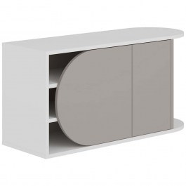 Παπουτσοθήκη Nova 855DTE5171 104x37x50cm White-Light Mocha MOCA-WHITE