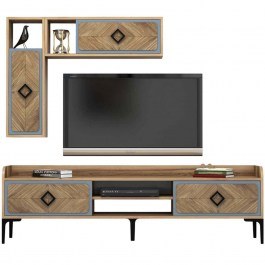 TV Composition Samba 845HCT3074 180x35x52cm Blue BLUE