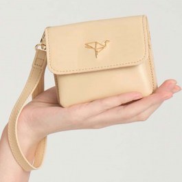 Women's Wallet Mini Best 456ZYM2001 9,5x2x9,5cm Beige Garbalia BEIGE