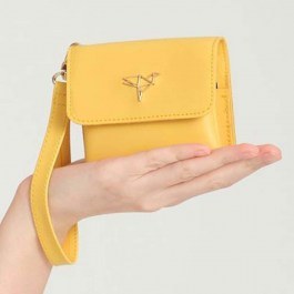 Women's Wallet Mini Best 456ZYM2004 9,5x2x9,5cm Yellow Garbalia YELLOW