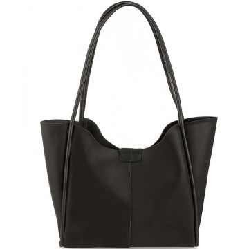 Shoulder Bag 671LKB1828 30x9x29cm Black Lucky Bees