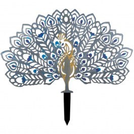 Διακοσμητικό Δαπέδου Κήπου Peacock 565TNL1262 61x38cm Multi-Grey Aberto Design MULTI-GREY