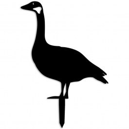 Διακοσμητικό Δαπέδου Κήπου Goose 565TNL1264 44x49cm Black Aberto Design BLACK