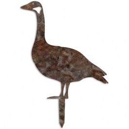 Διακοσμητικό Δαπέδου Κήπου Goose 565TNL1282 44x49cm Rust Aberto Design RUST