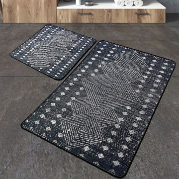 Bath Mats Geesle 359CHL5256 (Set 2pcs) Anthracite L'Εssentiel Maison