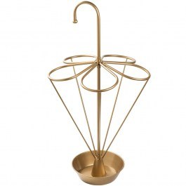 Umbrella Stand 247HFM1217 40x40x76cm Gold Aberto Design GOLD