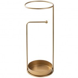 Ομπρελοθήκη 247HFM1221 22x22x60cm Gold Aberto Design GOLD