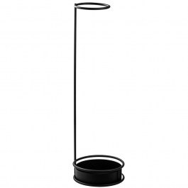 Umbrella Stand 247HFM1230 22x22x75cm Black Aberto Design BLACK