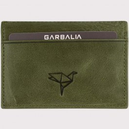 Πορτοφόλι Δερμάτινο Ανδρικό Vera Crazy 456ZYM2297 9,8x2x6,5cm Green Garbalia GREEN