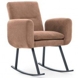 Rocking Chair Kono 859FTN1757 52x86x99cm Light Brown LIGHT BROWN