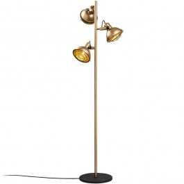 Floor Lamp Spoly 521SHN1535 37x37x162cm 3xE14 40W Gold Opviq GOLD