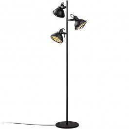 Floor Lamp Spoly 521SHN2255 37x37x162cm 3xE14 40W Black Opviq BLACK
