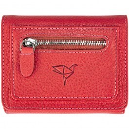 Women's Leather Wallet Moon 456ZYM1331 11x2x8,5cm Dry Rose Garbalia ROSE