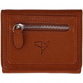 Women's Leather Wallet Moon 456ZYM1336 11x2x8,5cm Tan Garbalia TAN