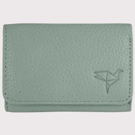 Women's Leather Wallet Zeus 456ZYM2287 10x2x7cm Mint Garbalia MINT
