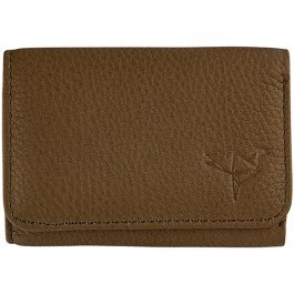 Women's Leather Wallet Zeus 456ZYM1666 10x2x7cm Khaki Garbalia KHAKI
