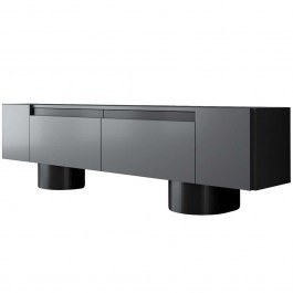 Έπιπλο Τηλεόρασης Bohem 618BLY1266 180x30x50cm Anthracite-Black ANTHRACITE